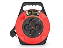 ExeGate Master ECS-1-1B EX286336RUS Удлинитель на катушке 10м (4 розетки, 2.2кВт)