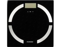 Весы напольные электронные Starwind SSP6051 макс.180кг черный
