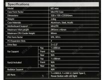 Minitower ZALMAN M2 MINI Gray  Mini-iTX без БП