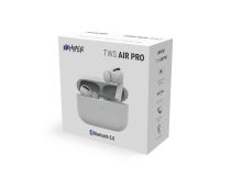 Наушники Hiper TWS AIR PRO Bluetooth 5.0 гарнитура Li-Pol 2x30mAh белый