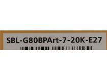 Smartbuy SBL-G80BPArt-7-20K-E27 (E27, 420 люмен, 2000К, 7Вт, 220-240В)