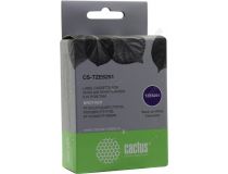 Cactus CS-TZES251 лента для печати этикеток (ширина 24мм, 8м, Black on White) для Brother