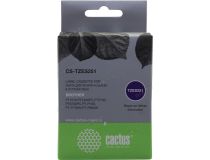 Cactus CS-TZES251 лента для печати этикеток (ширина 24мм, 8м, Black on White) для Brother