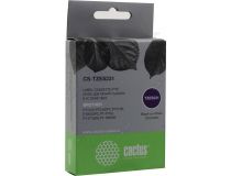 Cactus CS-TZES231 лента для печати этикеток (ширина 12мм, 8м, Black on White) для Brother