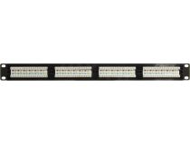 Patch Panel 19 1U UTP 24 port кат.6 5bites PPU65-22 разъём KRONE&110 (dual IDC)
