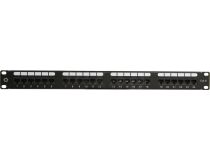 Patch Panel 19 1U UTP 24 port кат.6 5bites PPU65-22 разъём KRONE&110 (dual IDC)