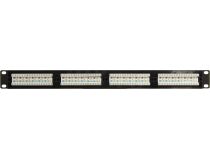 Patch Panel 19 1U UTP 24 port кат.6 5bites PPU65-22 разъём KRONE&110 (dual IDC)