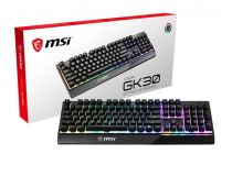 Клавиатура MSI игровая VIGOR GK30  USB 104КЛ, подсветка клавиш