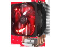 Cooler Master RR-H410-20PK-R1 Hyper H410R(4пин,115x/1200/2011/2066/AM4-FM2, 29.4дБ, 600-2000об/мин,Al+тепл.тр)