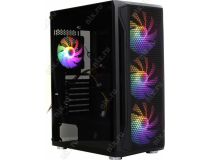 Miditower 1STPLAYER FIREBASE X5 X5-3G6P-1G6  Black ATX без БП