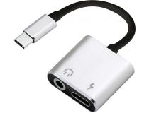 Greenconnect GCR-52304 Кабель-адаптер USB-CM -- USB-CF+Jack 3.5-F