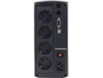 UPS 1000VA CyberPower Value Pro VP1000ELCD защита телефонной линии/RJ45, ComPort, USB