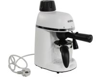 Kitfort KT-760-2 белый Кофеварка рожковая (800W, 3.5bar, 0.24л, капучинатор)