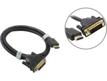 Greenconnect GCR-HD2DVI1-1m Кабель HDMI to DVI-D (19M -25M) 1м