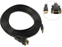 Greenconnect GCR-UOC5M-BCG-3.0m  Кабель-адаптер USB AM --  COM9M 3м