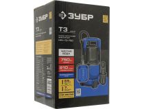 ЗУБР Профессионал НПЧ-Т3-750 Насос погружной для чистой воды (750Вт, 210л/мин, 8.5м, шнур 10м)