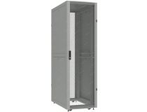 NT BUSINESS.SERV 45-610.PP12.SD40.RF10.L1 G Шкаф 45U 600х1000, двери перф: пер. один., зад. расп., крыша с ввод., сер.