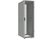 NT BUSINESS.SERV 51-712.PP12.SD40.RF10.L1 G Шкаф 51U 750х1130, двери перф: пер. один., зад. расп., крыша с ввод., сер.