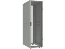 NT BUSINESS.SERV 48-810.PP12.SD40.RF10.L1 G Шкаф 48U 800х1000, двери перф: пер. один., зад. расп., крыша с ввод., сер.