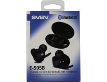 Наушники с микрофоном SVEN E-505B  Black (Bluetooth, беспроводные)