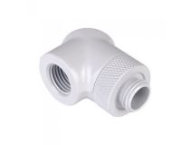 CL-W052-CU00WT-A Thermaltake Pacific G1/4 90 Degree Adapter [CL-W052-CU00WT-A] - White/DIY LCS/Fitting/2 Pack