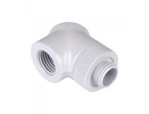 CL-W052-CU00WT-A Thermaltake Pacific G1/4 90 Degree Adapter [CL-W052-CU00WT-A] - White/DIY LCS/Fitting/2 Pack