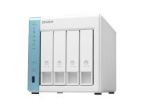 QNAP NAS Server  TS-431P3-4G (4x3.5 /2.5 HotSwap HDD SATA,RAID0/1/5/6/10,2.5GbLAN+GbLAN,3xUSB3.0)