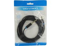 Vention BABBI Кабель Jack6.3-M -- Jack3.5-M 3м