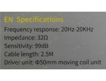 Наушники с микрофоном Edifier G4 TE  Black  (шнур 2.5м)