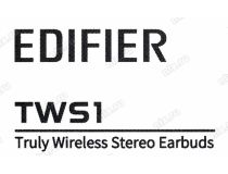 Наушники с микрофоном Edifier TWS1  Dark-Blue  (Bluetooth 5.0)