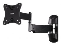 00118662 Кронштейн для телевизора Hama FULLMOTION черный 10 -26 макс.25кг настенный