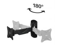 Hama 118661 наклонно-поворотный кронштейн (VESA75/100, 25кг)