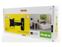 Hama 118661 наклонно-поворотный кронштейн (VESA75/100, 25кг)