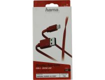 Hama 187227 Кабель USB AM-- micro-B 1м