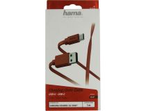 Hama 187230  Кабель USB2.0 AM-- USB-CM 1м