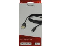 Hama 173787 Кабель Lightning to USB 3м