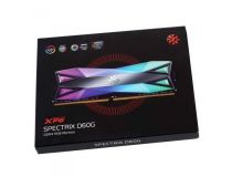 AX4U32008G16A-DT60 ADATA 16GB DDR4 3200 DIMM XPG SPECTRIX D60G RGB Grey Gaming Memory Non-ECC, CL16, 1.35V,2x8GB,RTL