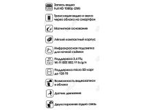 Ritmix IPC-203-Tuya Wi-Fi Camera (1920x1080, 802.11n, microSDXC, мик., LED)