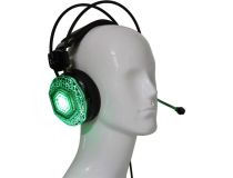 Наушники с микрофоном OKLICK HS-L500G  Black  (шнур 2.2м) 472656 