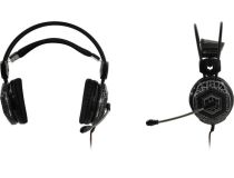 Наушники с микрофоном OKLICK HS-L500G  Black  (шнур 2.2м) 472656 