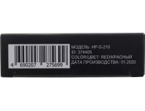 Наушники OKLICK HP-S-210 Red  (шнур 1.1м) 374405 