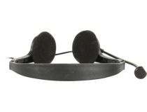 Наушники с микрофоном OKLICK HS-M143VB Black  (шнур 1.8м) 614036 