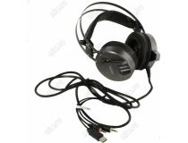 Наушники с микрофоном OKLICK HS-L550G Black  (шнур 2.2м)  1102302 