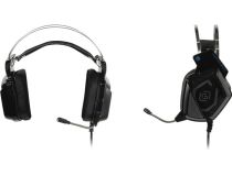 Наушники с микрофоном OKLICK HS-L800G Black  (шнур 2.2м)  1102310 