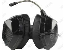 Наушники с микрофоном OKLICK HS-L800G Black  (шнур 2.2м)  1102310 