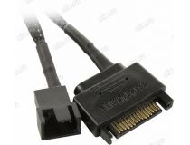 Переходник питания для вентиляторов 1SATA- 4pin, 30 см