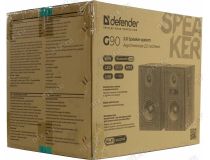 Колонки Defender G90 (2x45W, дерево, Bluetooth, microSD, USB, FM, ПДУ) 65290 