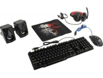 Defender TOR MHP-127 (Кл-ра, Мышь, гарнитура, коврик, колонки) 52127 