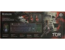 Defender TOR MHP-127 (Кл-ра, Мышь, гарнитура, коврик, колонки) 52127 