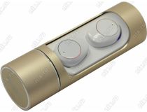 Наушники с микрофоном JETACCESS  WBS-60 White-Gold (Bluetooth5.0)